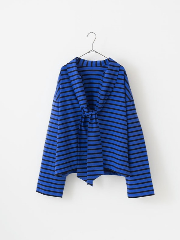 Taco Cotton Striped Tie Tee