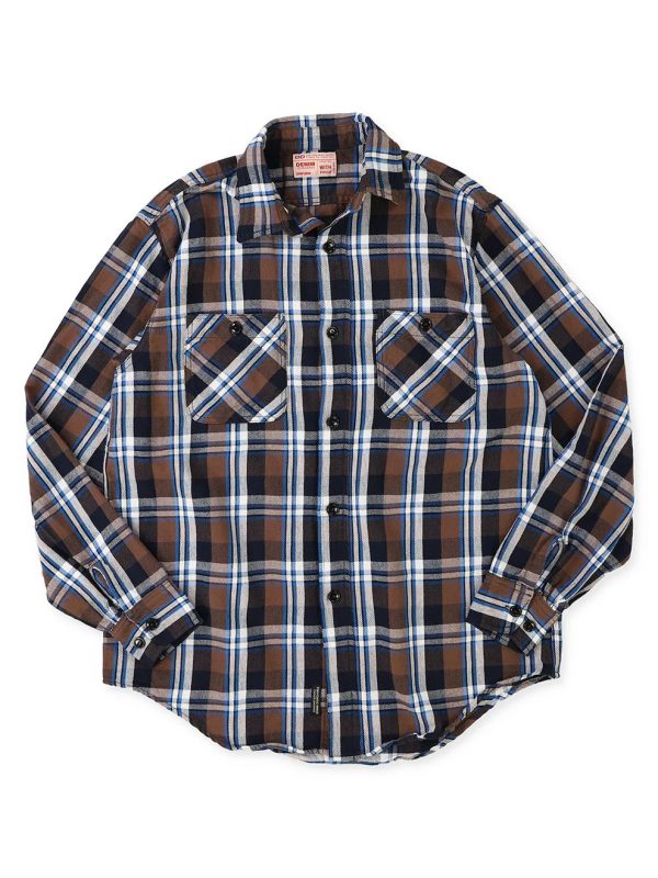 Uneven Plaid Shirt