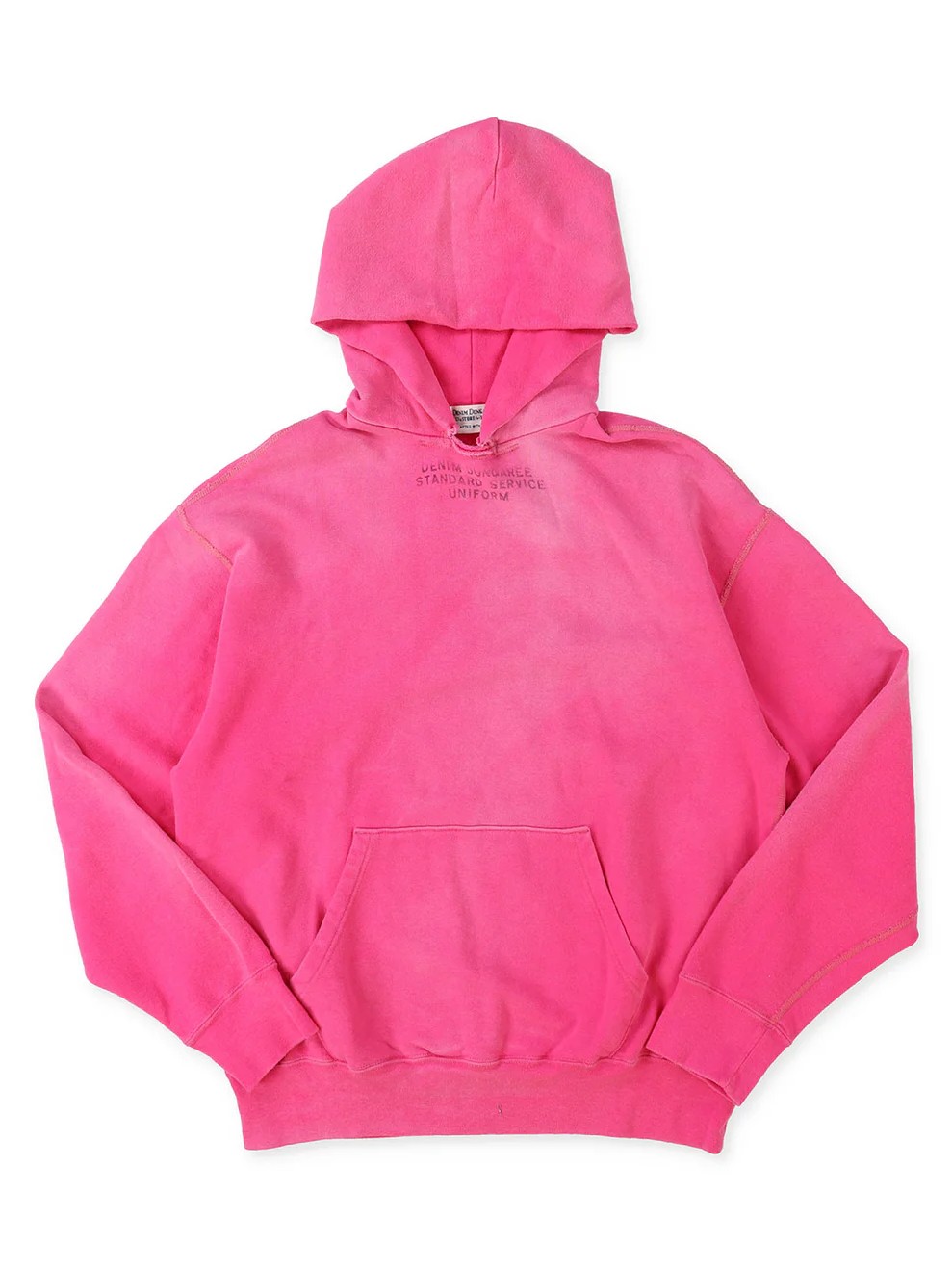 Vintage Fleece Simple Sweat Hoodie
