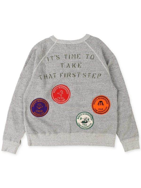 Vintage Fleece Patch Sweatshirt - Image 4