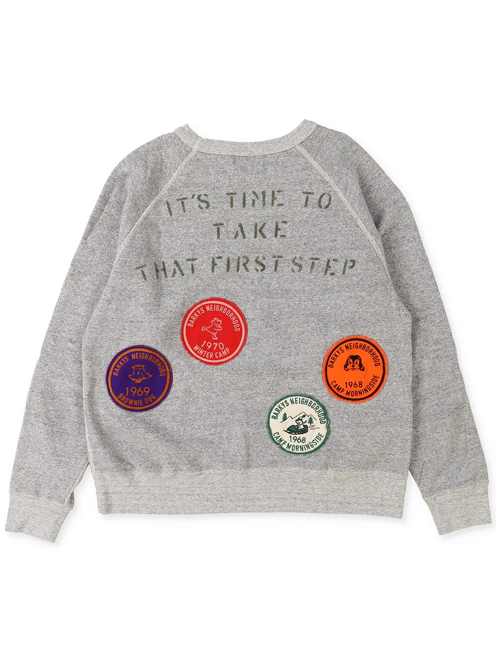 Vintage Fleece Patch Sweatshirt