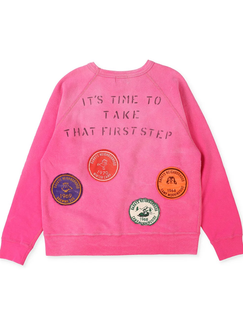 Vintage Fleece Patch Sweatshirt
