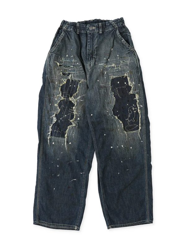 8oz Denim Remake Easy Pants