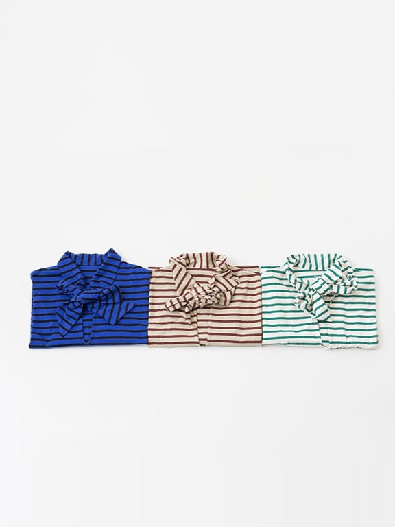 Taco Cotton Striped Tie Tee