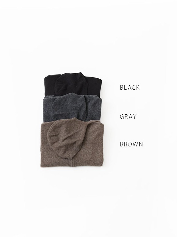 Yak Wool Hoodie Zip Knit