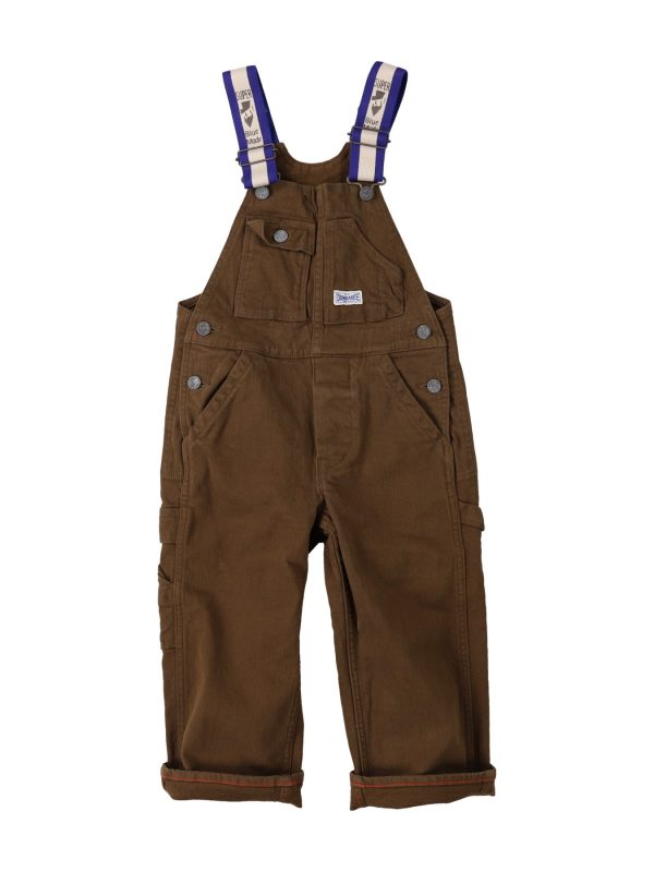 DD Stretchy Chino Fleece Overalls