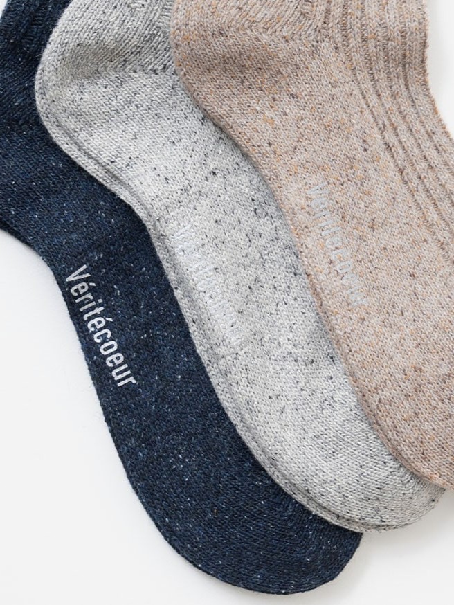 Veritecoeur Mix Rib Socks