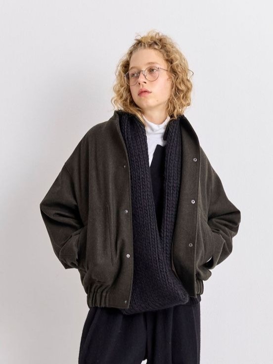 Veritecoeur Wool Flannel Blouson