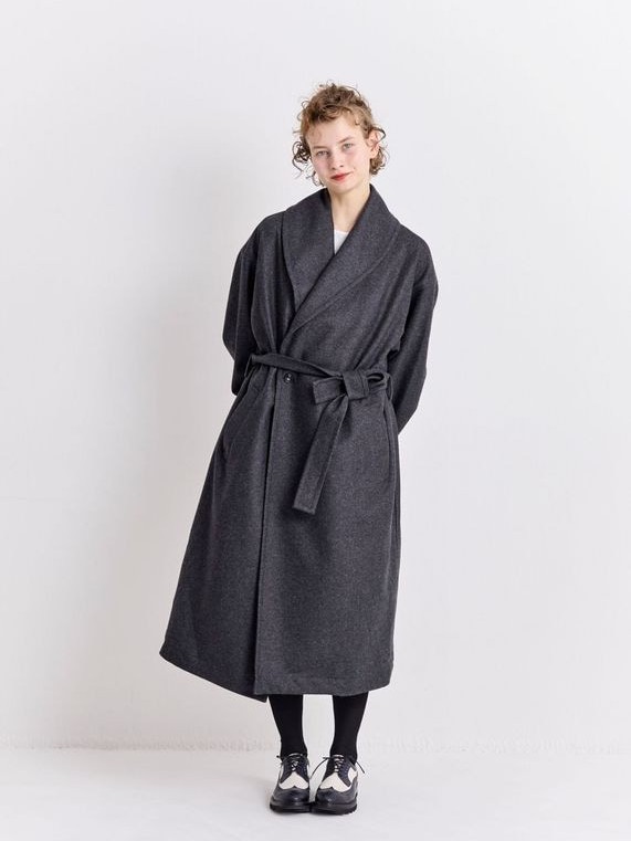 Veritecoeur Shawl Collar Coat