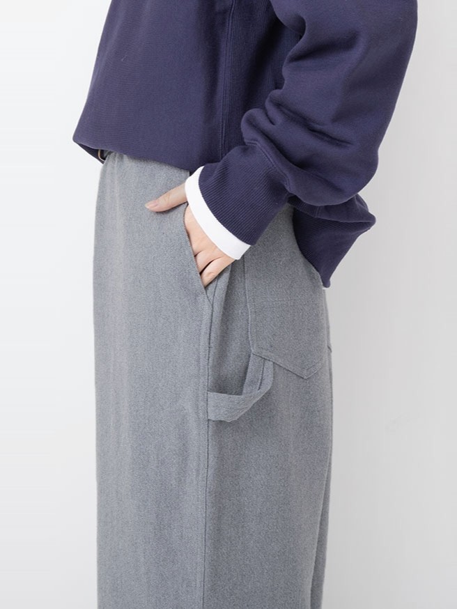 Veritecoeur Cotton Wool Denim Pants