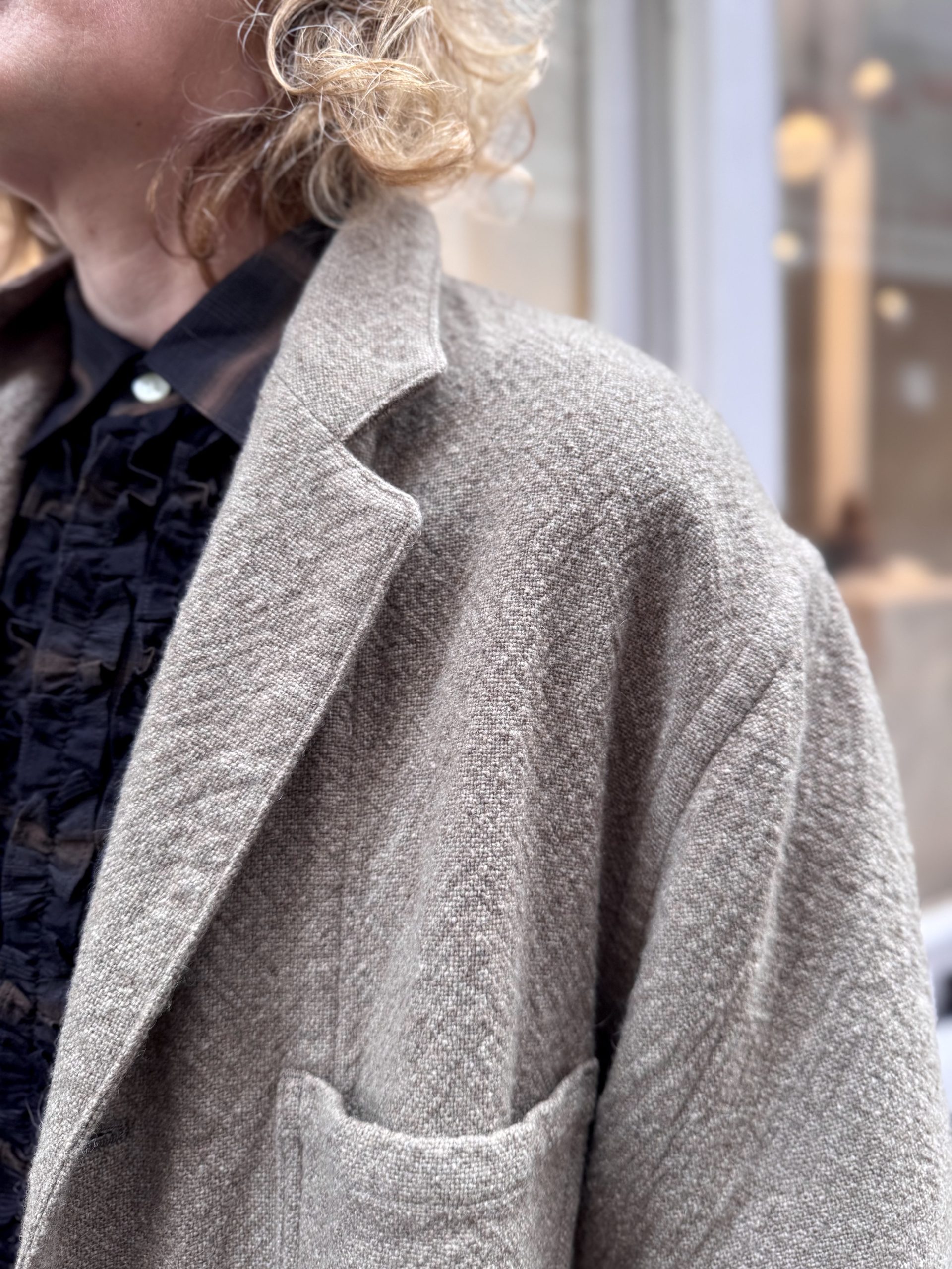 HERILL Rigid Cashmere Work Jacket