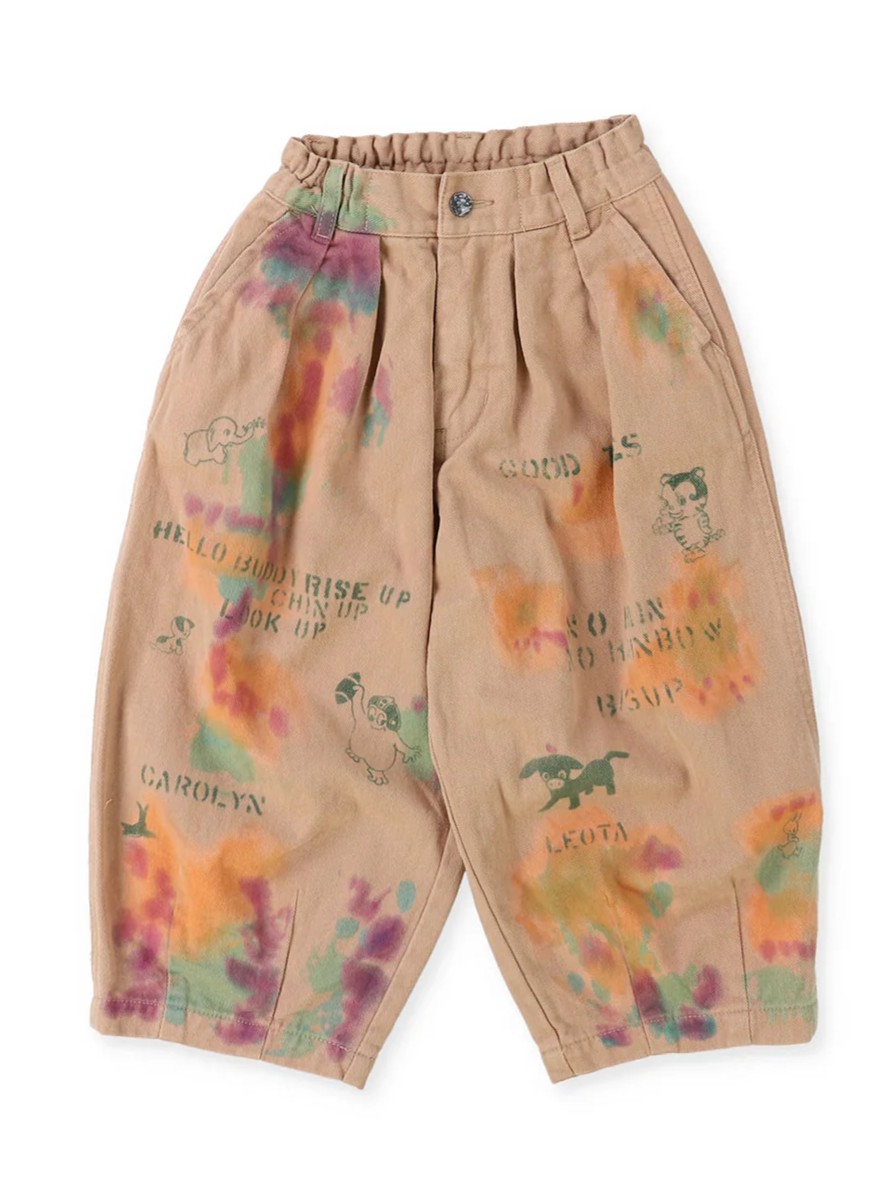 DD Kids Wool Lining Colorful Balloon Pants