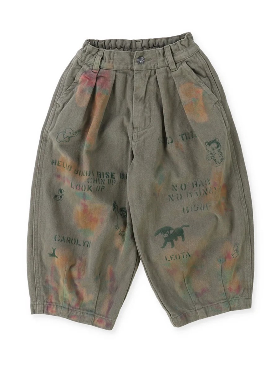 DD Kids Wool Lining Colorful Balloon Pants