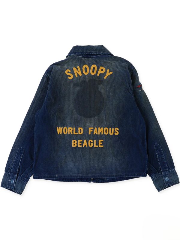 Indigo Corduroy SNOOPY Jacket
