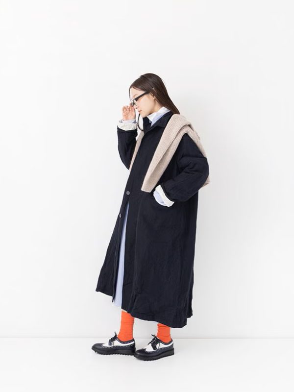Veritecoeur Wool Linen Coat