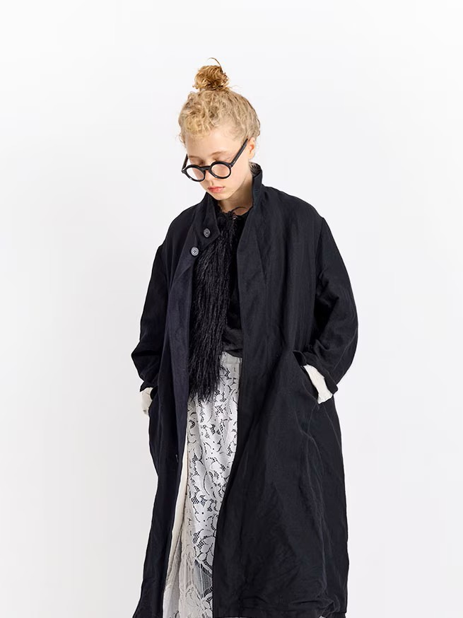 Veritecoeur Wool Linen Coat