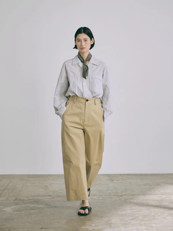 ECRU-CHINO Trousers