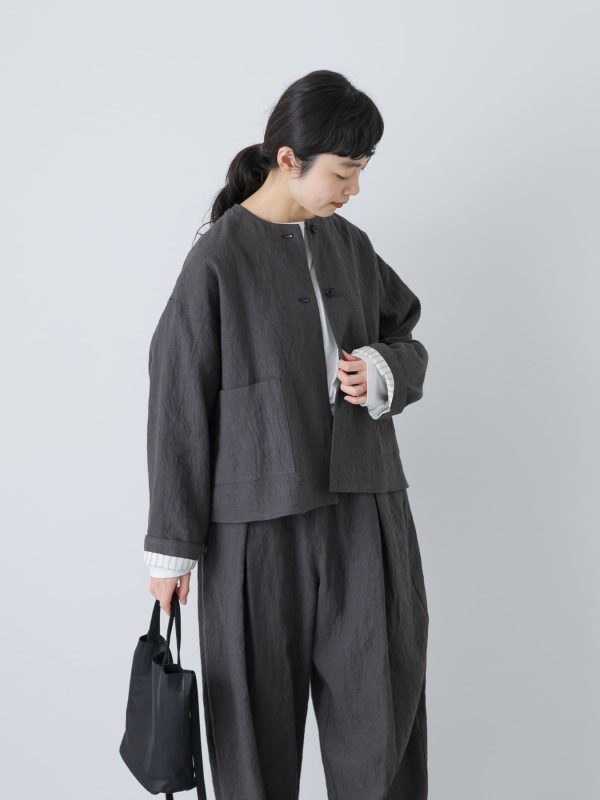 KAGURE Collarless Jacket