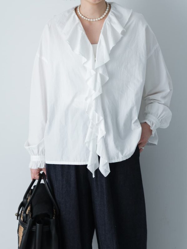 KAGURE Frill Collar Shirt