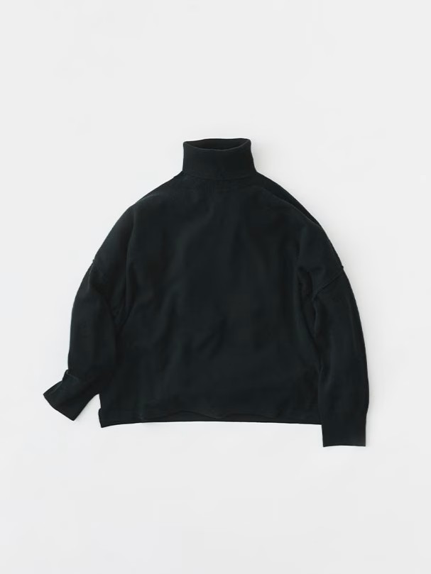 Veritecoeur Cotton-Silk-Cashmere Turtle Neck - Image 3