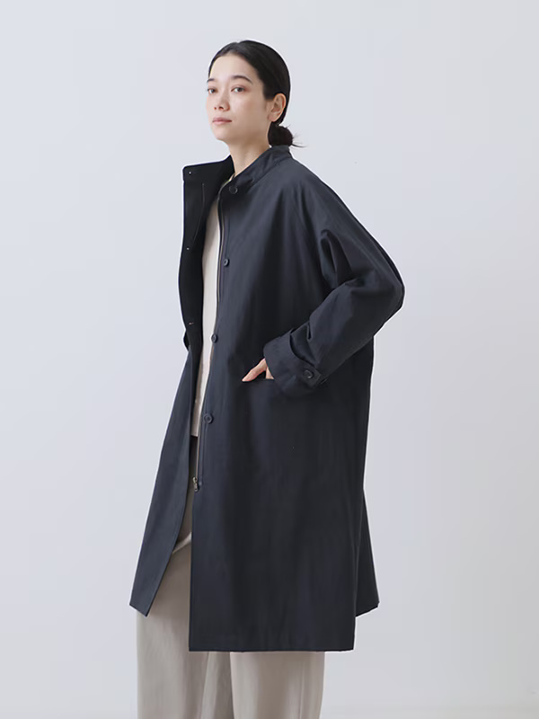 Evam Eva Li/Co Raglan Coat