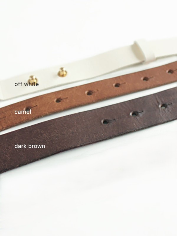 Evam Eva Leather Belt