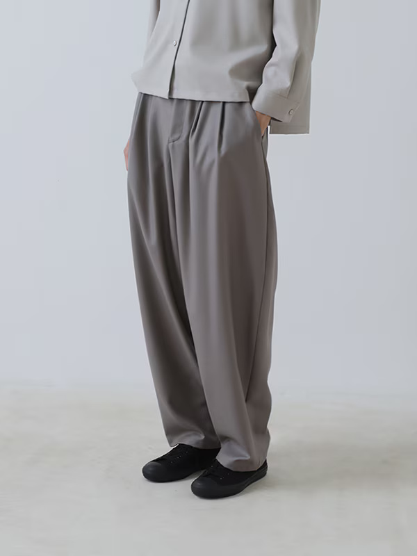 Evam Eva Wool Volume Pants