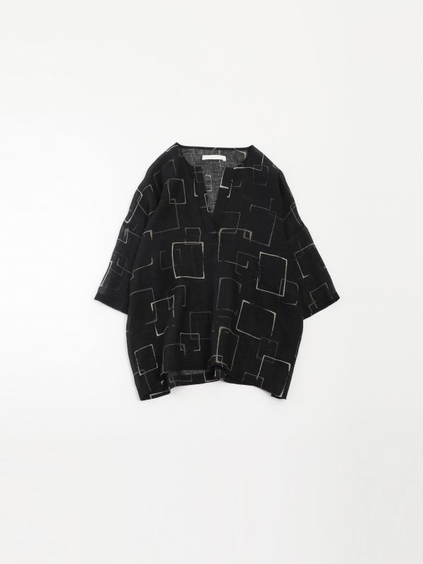 Evam Eva Wide Linen Pullover