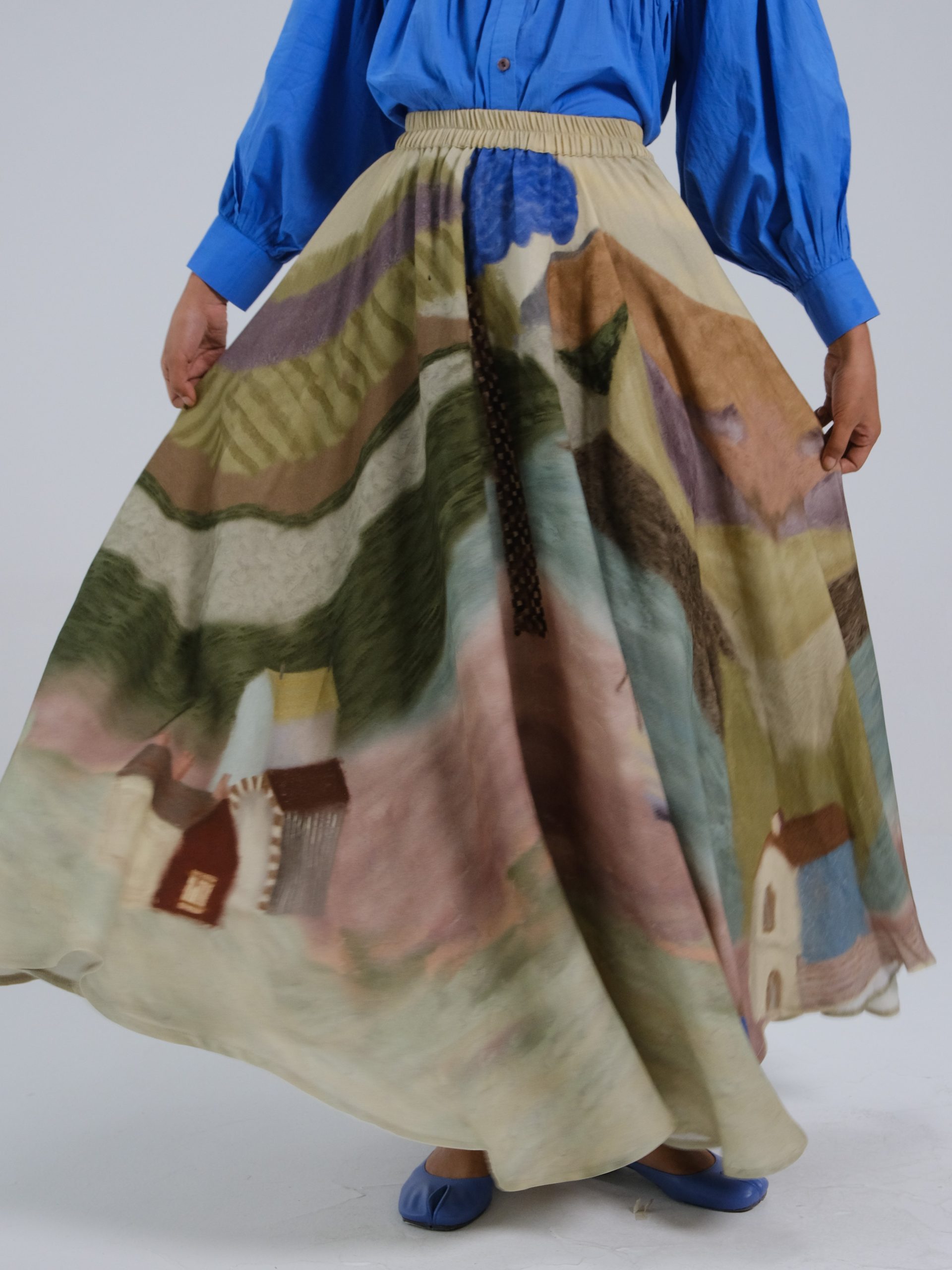 CORD Circle Skirt Harbour