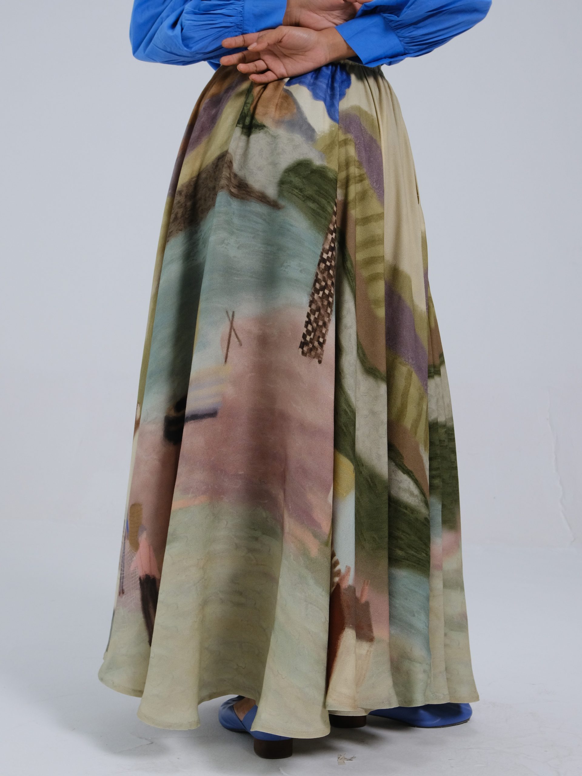 CORD Circle Skirt Harbour