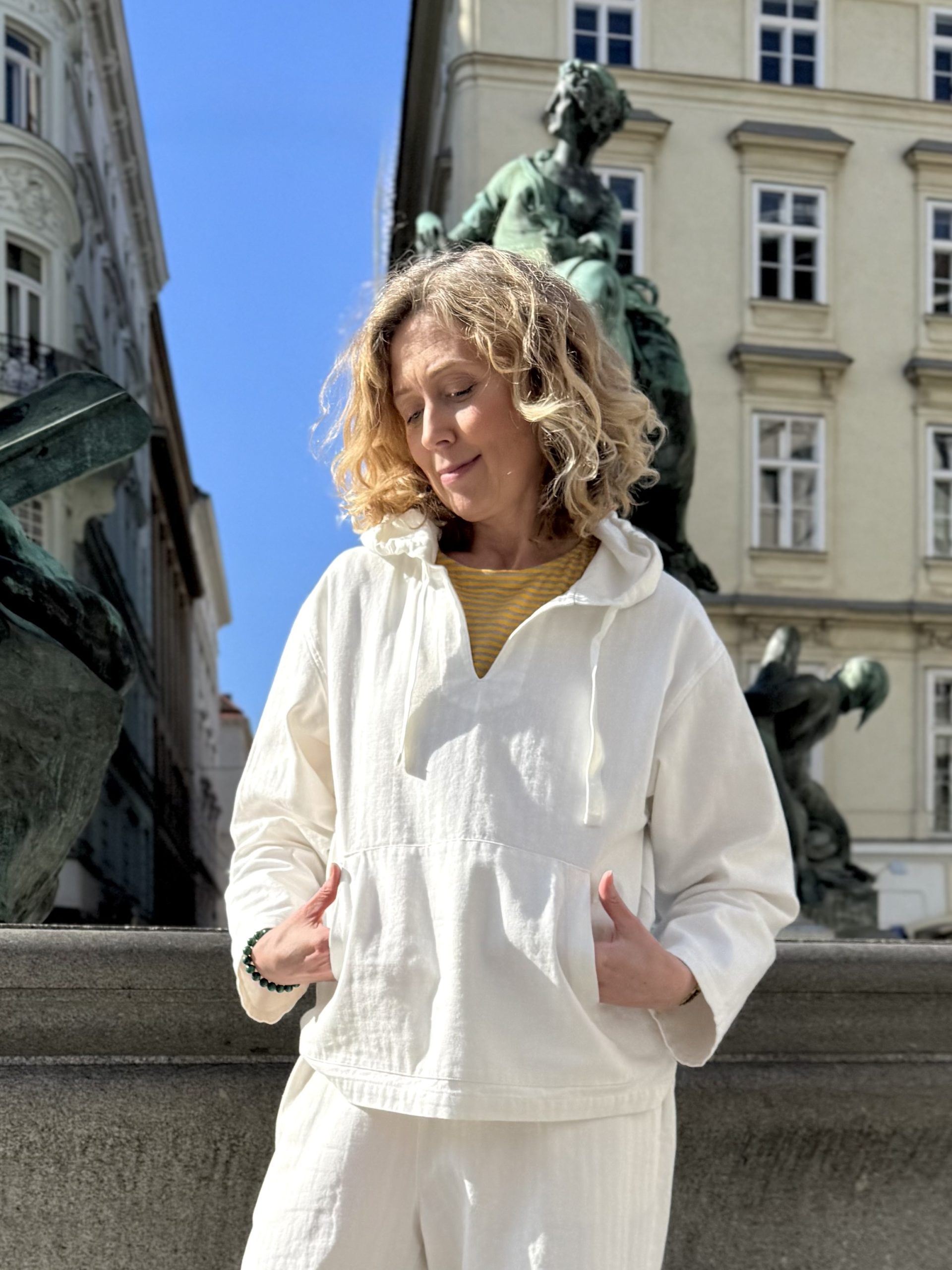 Herringbone Co/Li Hoodie