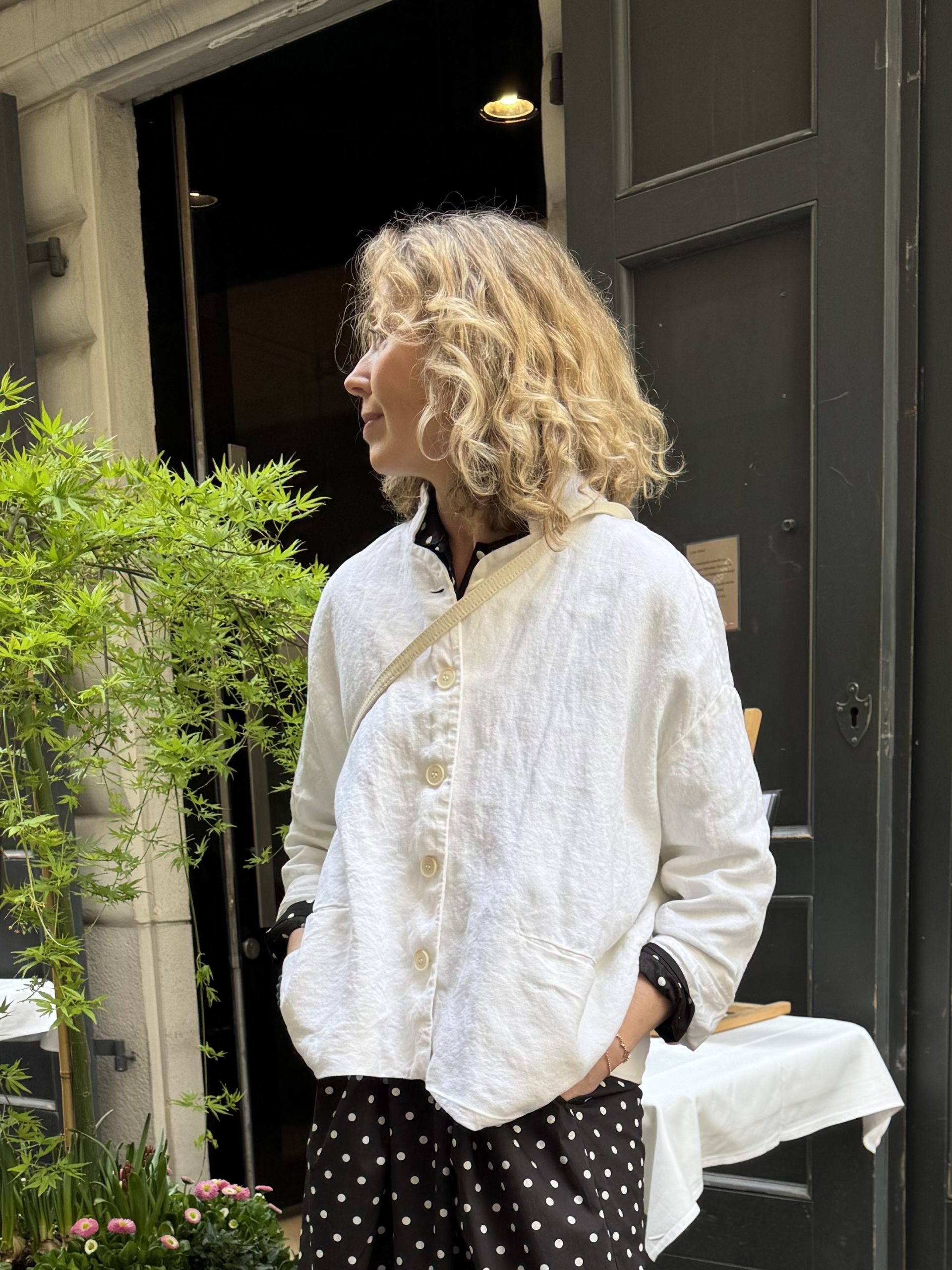 Aequamente Linen Jacket