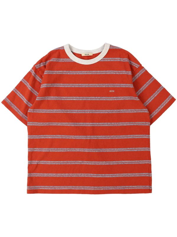 Recycled Cotton Striped Tee