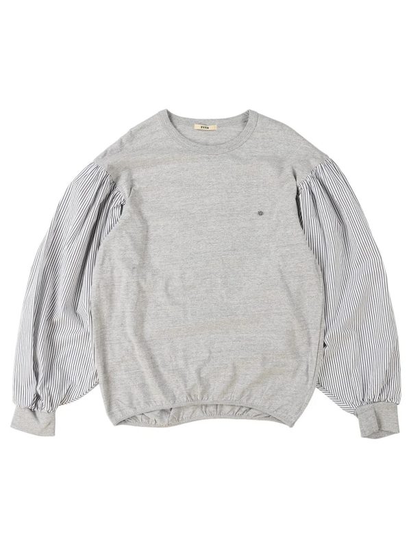 Ballooned Sleeve L/S Pullover