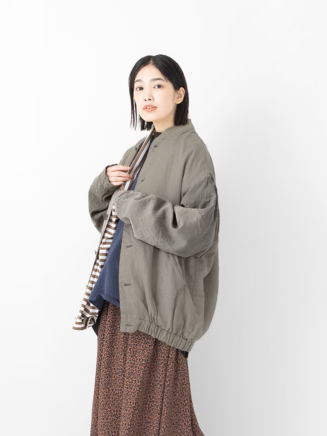 Veritecoeur Garment-Dyed Reversible Jacket