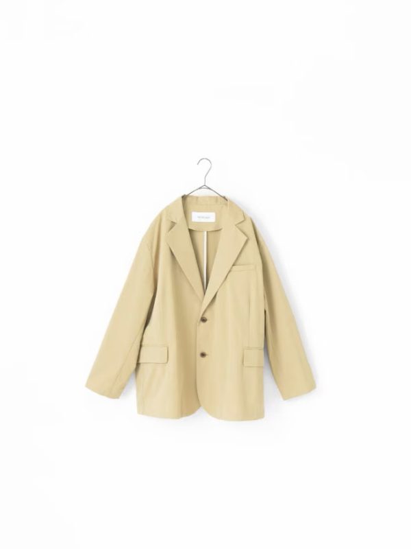 Veritecoeur Cotton Gabardine Tailored Jacket