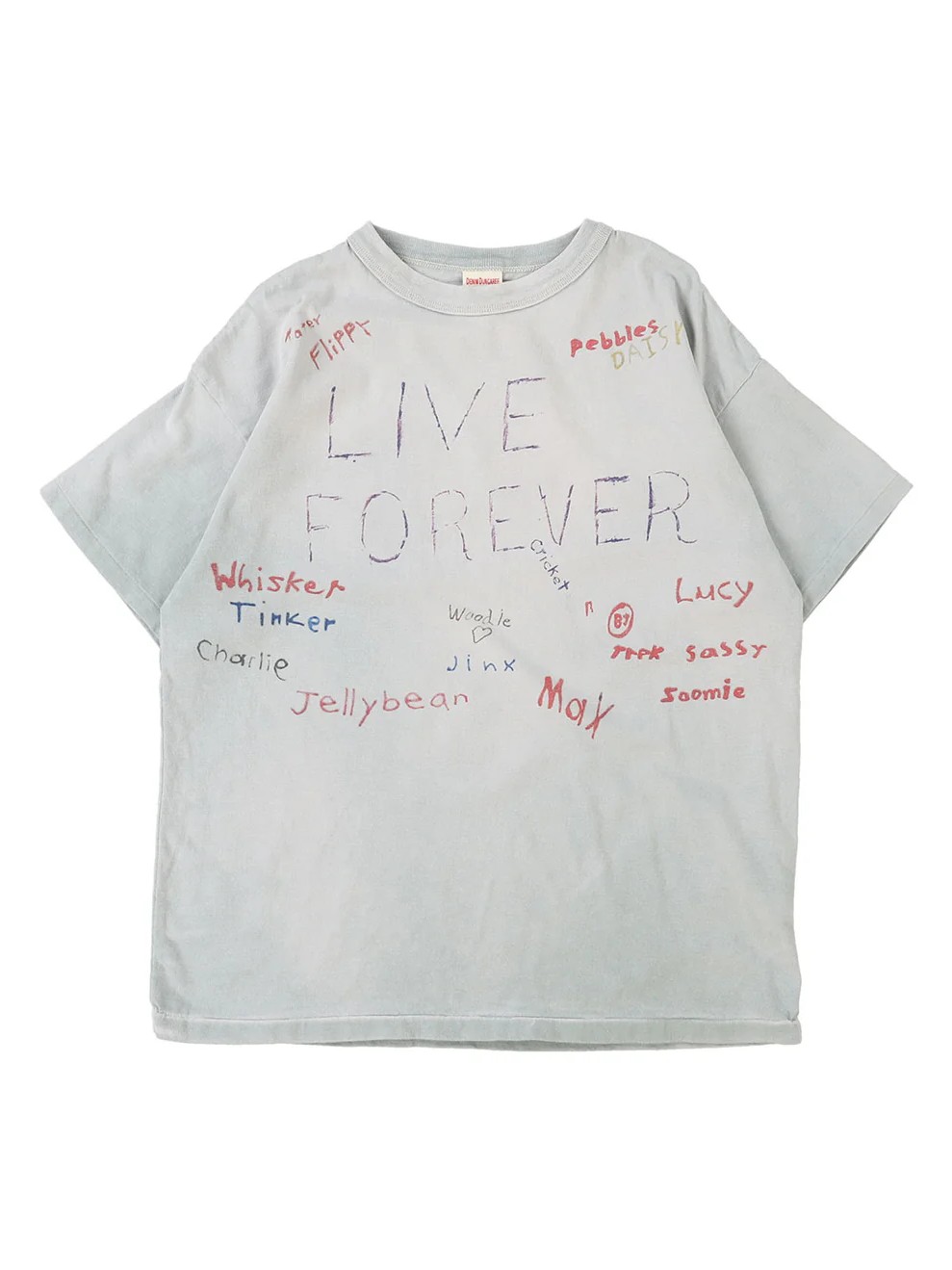 Vintage Cotton Jersey LIVE Tee