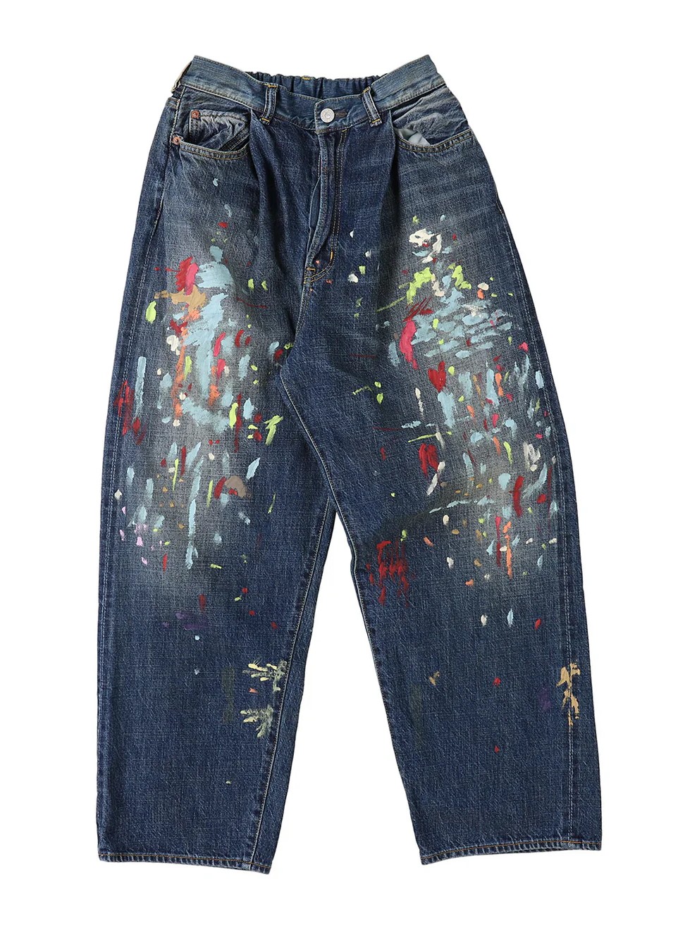 Airy Denim Ink 5P Long Pants