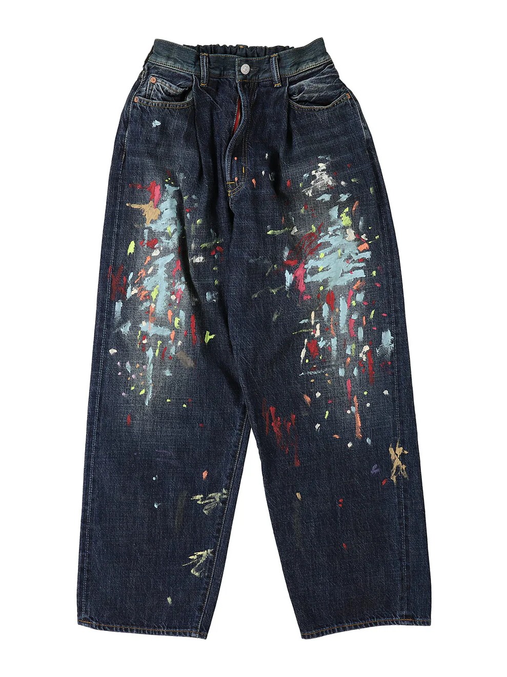 Airy Denim Ink 5P Long Pants