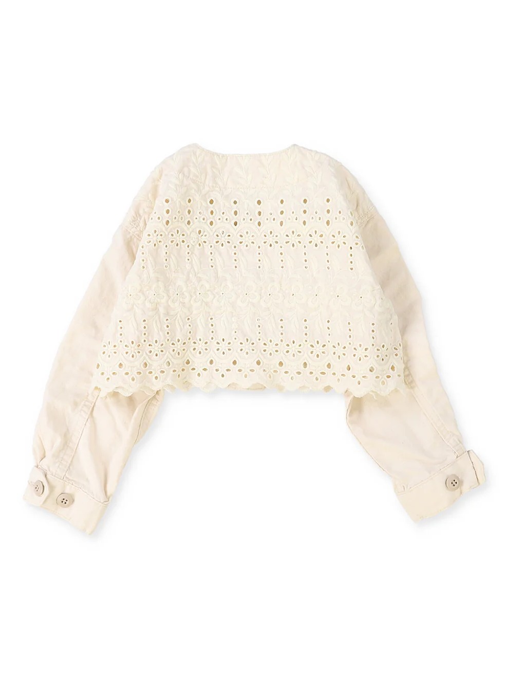 Cutwork Fatigue Short Jacket