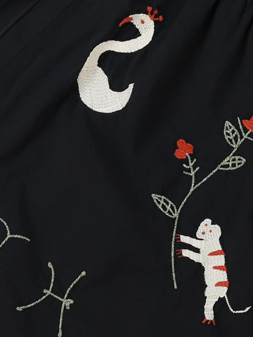 Dungaree Switched Design Skirt