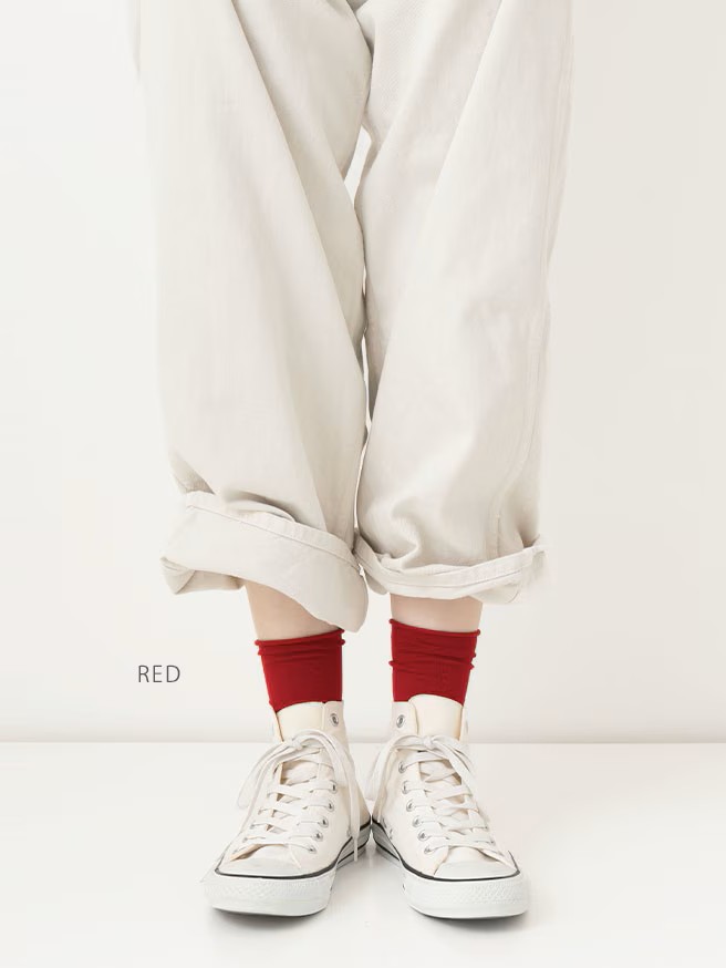 Veritecoeur Roll Hem Socks