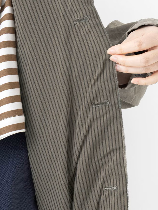 Veritecoeur Garment-Dyed Reversible Jacket - Image 7