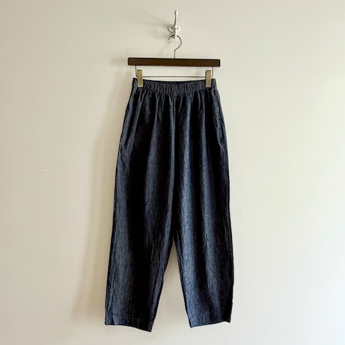 Balloon Denim Linen Pants