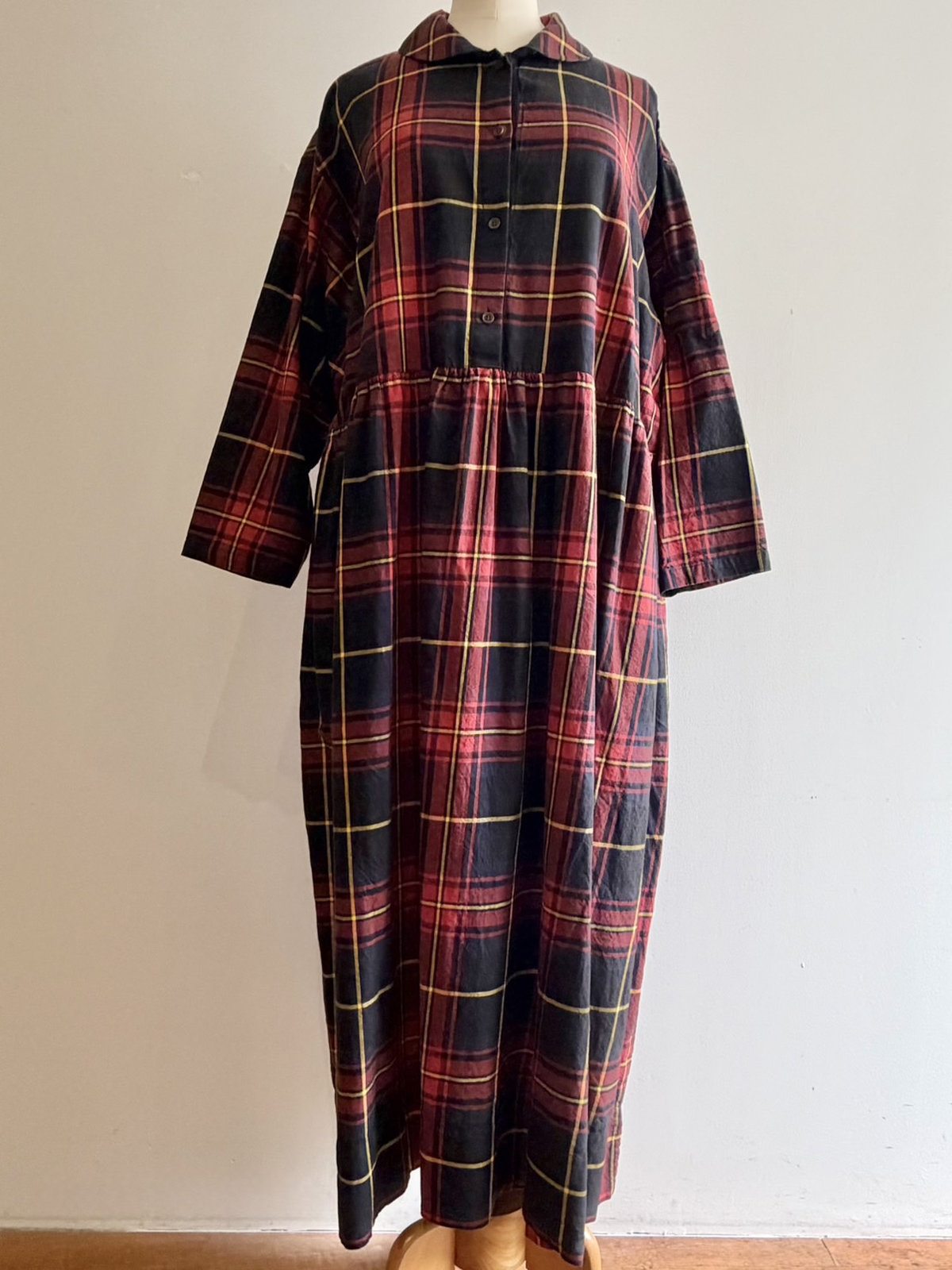 Elle Dress Tartan Check