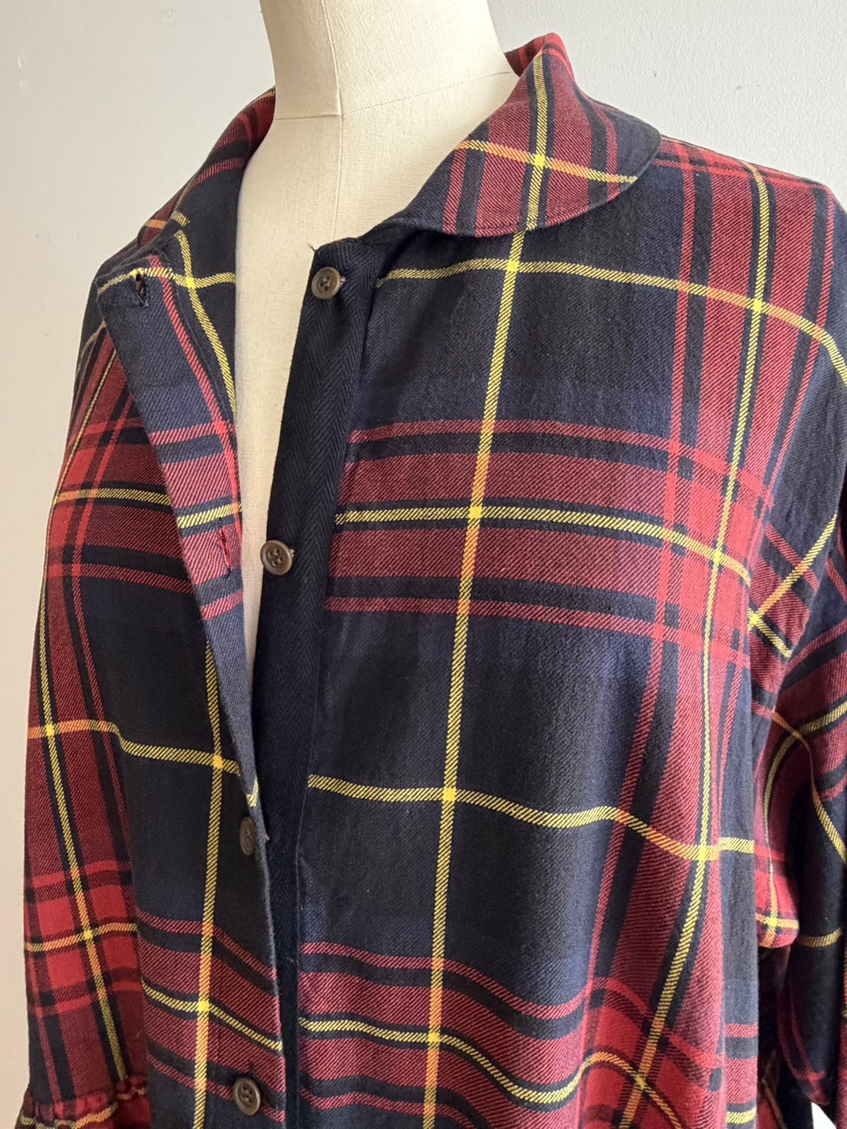 Elle Dress Tartan Check