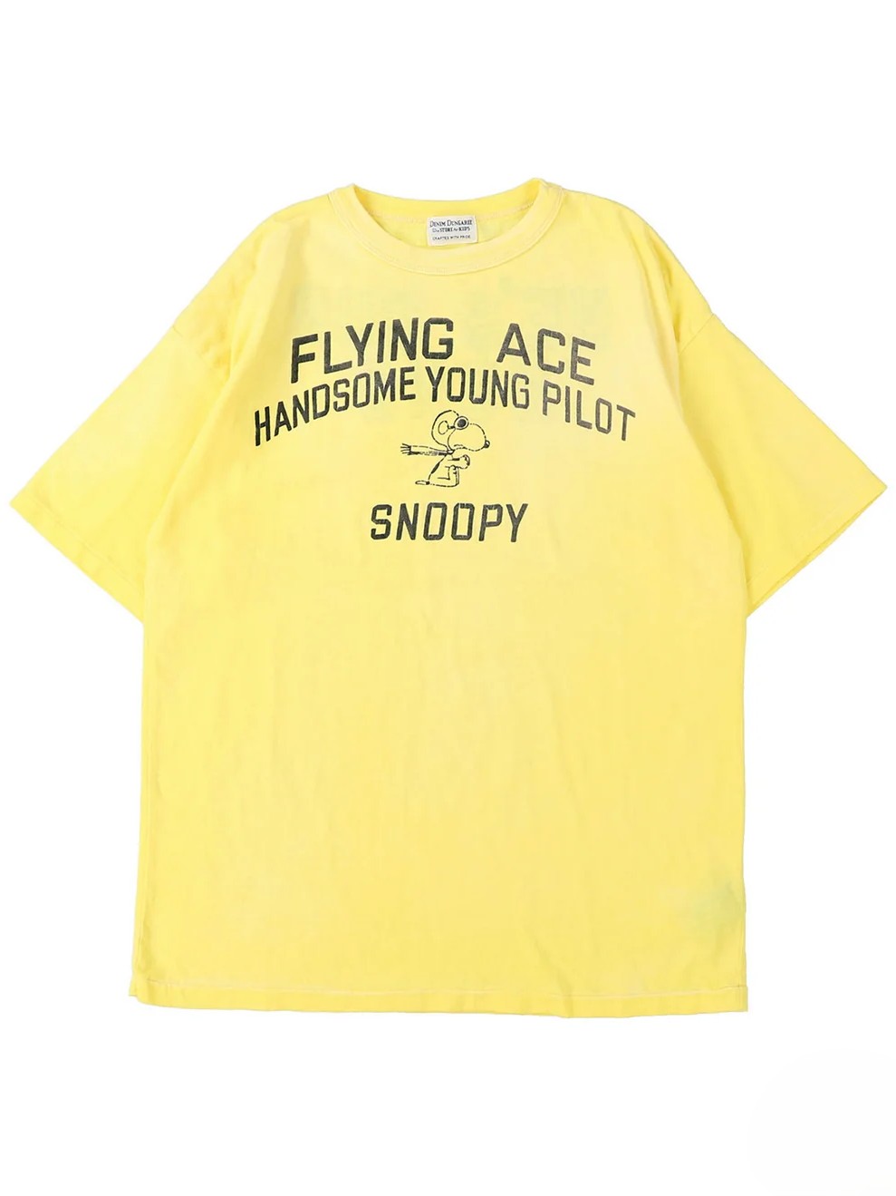 Vintage Cotton Jersey SNOOPY HERO Tee