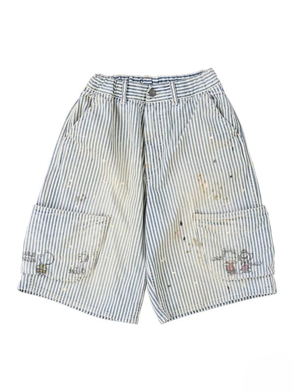 Hickory SNOOPY Cropped Shorts