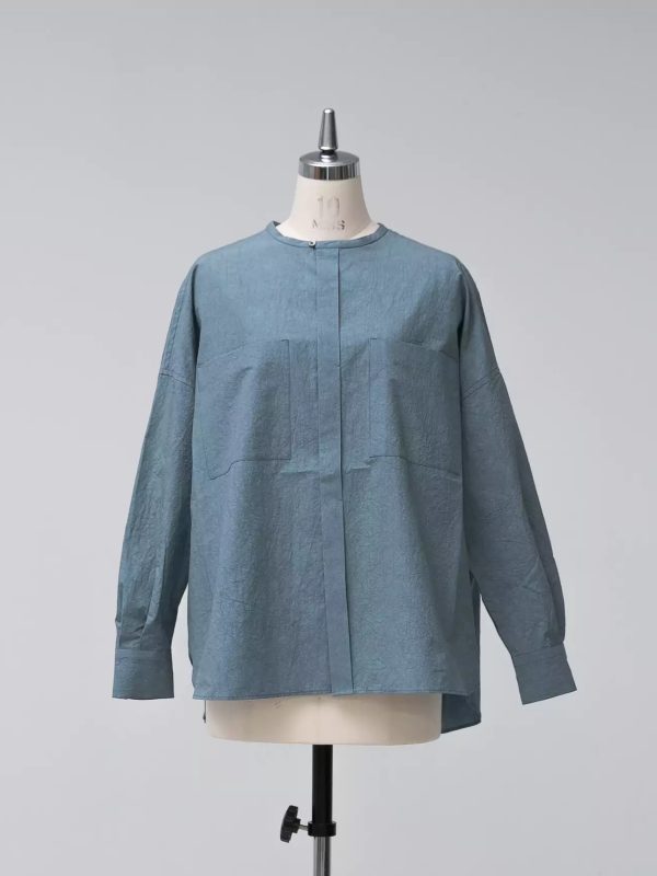 KAGURE Double-Pocket Wide Shirt