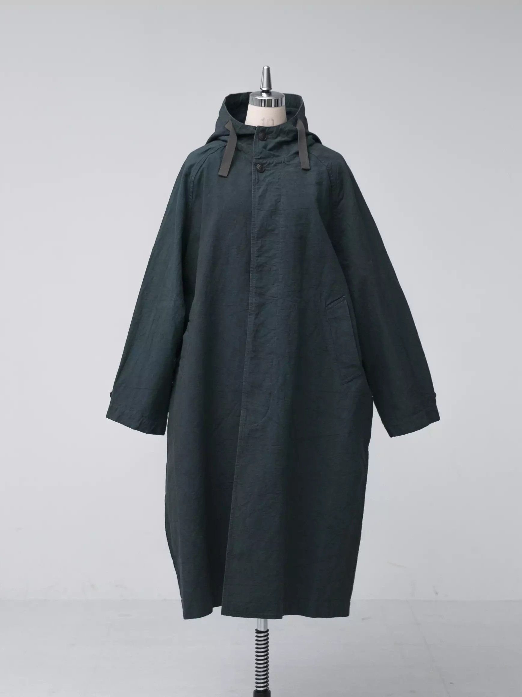 KAGURE Nuanced Drum-Dyed Coat